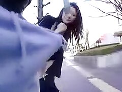 Japanese Girl Gets Pounded By Monster Dick On The Streets Of Tokyo