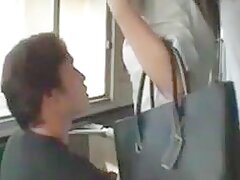 Japanese schoolgirl gets fucked hard in Tokyo train, makes nipples pop and moans like a porn star.