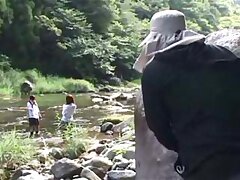 Fucking on the Riverbank - A XXX Nippon Threesome in Tokyo