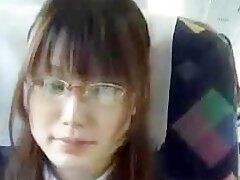 Japanese schoolgirl gets fucked on public train in Tokyo