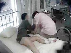 Steamy Sex with Naughty Nurse in Hospital Bed