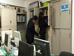 Nipponese Secretary Seduces Boss for X-Rated Office Fuckfest in Tokyo