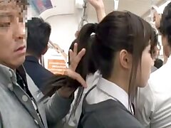 Japanese Schoolgirls Go Wild with Lustful Nippon Seniors!